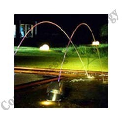 Jumping Jet With Static Fountain