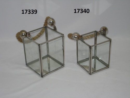 Stainless Steel Lentern Square Rope Handle