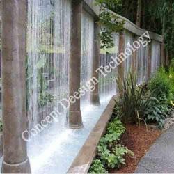 Rain Curtain Fountain