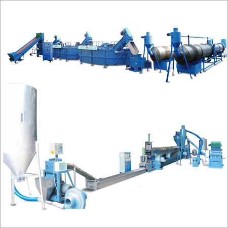 Post - Consumer Plastic Under Water Washing Recycling System