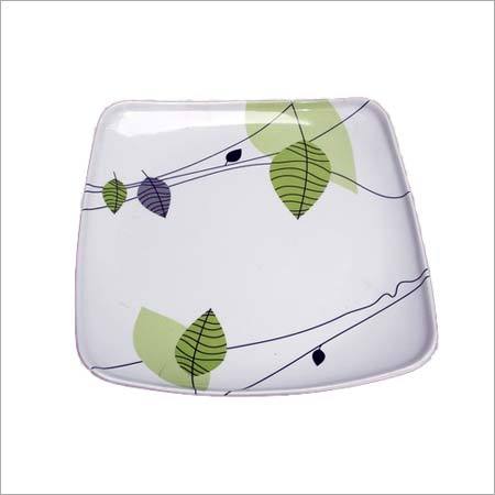 Big Melamine Square Plates