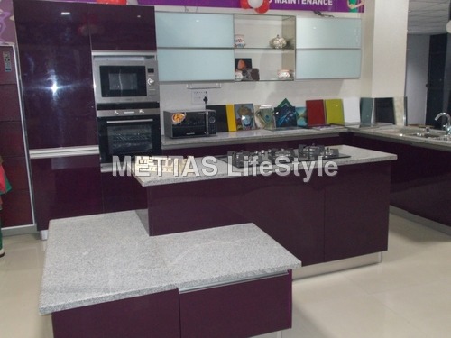 Elegant Stainless Steel Kitchen