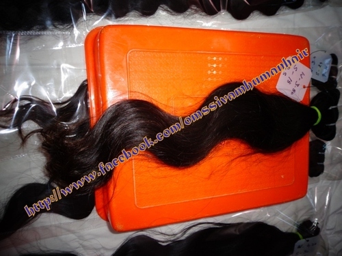Remy Single Drawn Natural Hair - Human Hair, Black, Wavy | Easy to Use, Thickens Hair, Simple Method