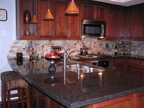 Kitchen Counter Top Black