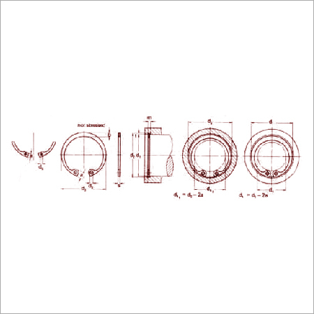 Circlips For Housing Bores Heavy Duty