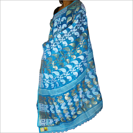 Jamdani Tant Saree