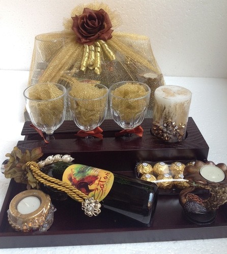 Corporate Gifts - Wooden and Glass Elegance | Premium Quality, Thoughtful Corporate Gift Solutions