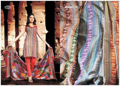 Unstitched Party Wear Suits