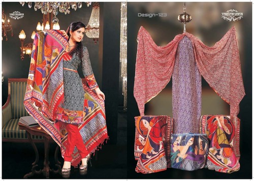 Unstitched Salwar Kameez Suit