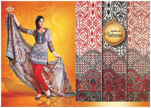 Churidar Unstitched Salwar Kameez