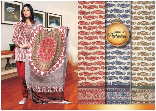 Unstitched Churidar Suits