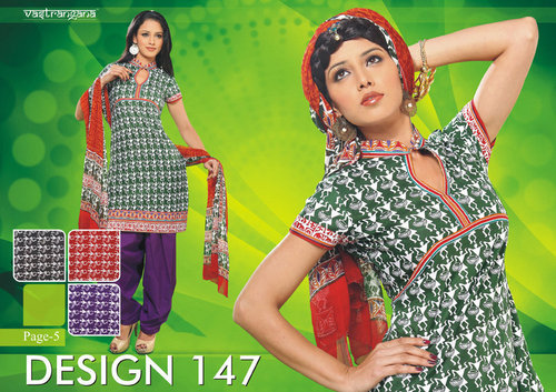 Unstitch Ladies Cotton Suits