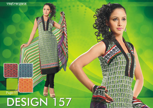 Unstitched Salwar Suits Dupattas