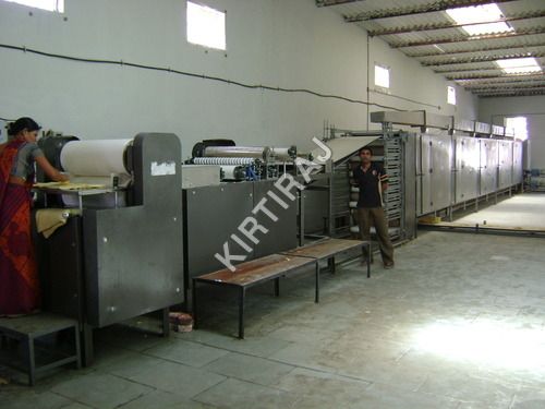 Semi Auto Papad Making Machine Capacity: 500 Kg/day