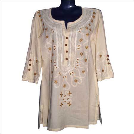 Handmade Embroidered Ladies Kurta