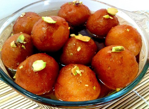 Gulab Jamun - Milk Solids Variable Size | Brown Round Balls Soft Texture Delicious Treat Easy to Make Perfect Dessert Sweet Taste