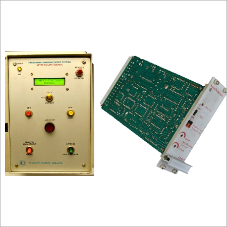 In-coach announcement system