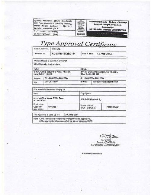 5KVA INV APPROVAl