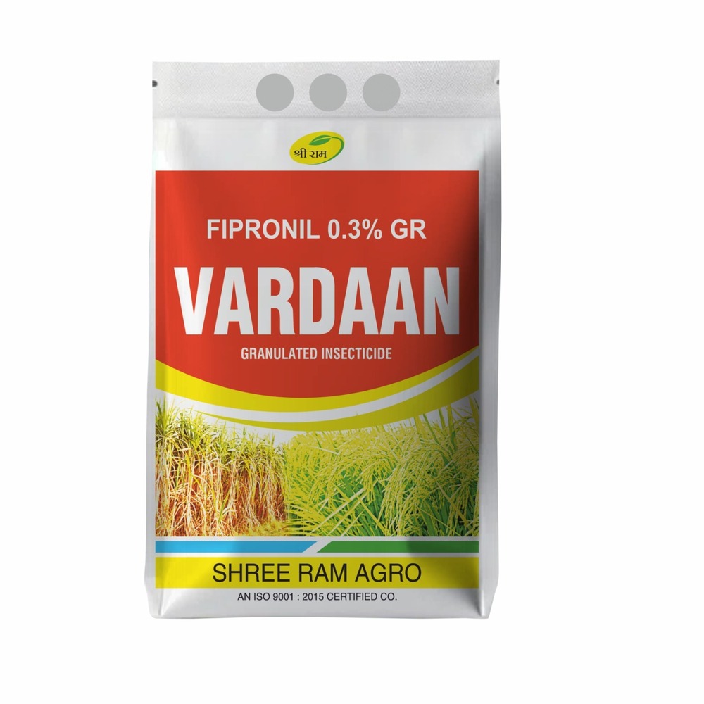Vardaan - Fipronil 0.3% Granular Insecticide | Broad-Spectrum Control for Rice, Wheat & Sugarcane, Targeting Root Borer & Green Leaf Hopper, Controlled Release Formula