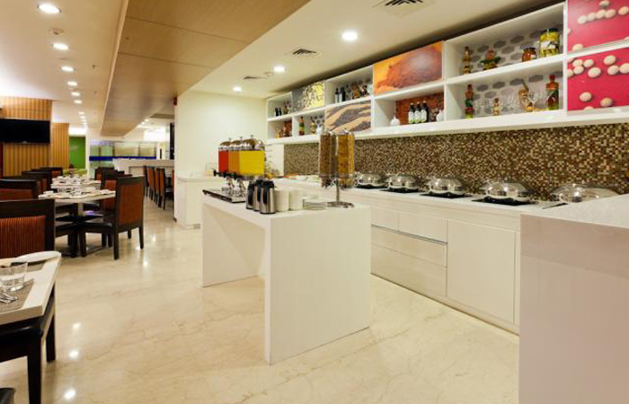 Modular Kitchen With Service Unit - Wood Laminate Variable Dimensions White | Modular Design Space Saving Efficient Workflow Customizable Durable