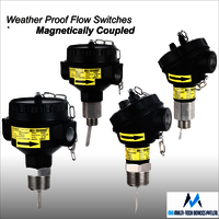 Paddle Type Flow Switch - Ss316 Body, 1/2" Npt Electrical Connection, Ip67 Weatherproof | Adjustable Flow, Durable Build, Industrial Use, Liquid/gas Media