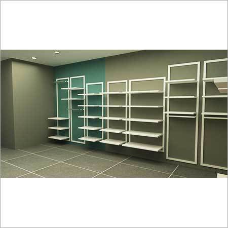 3D Retail Shelving Fixtures