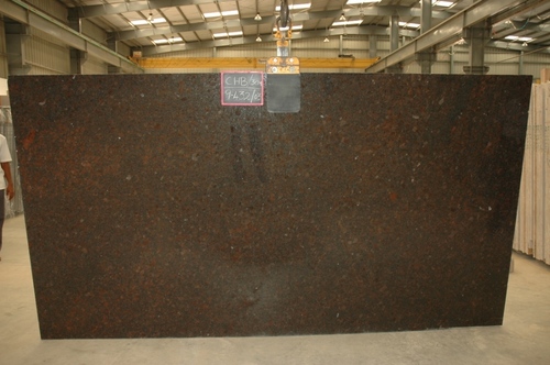 PURE BROWN GRANITE SLABS
