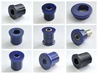 Pu Bush - Polyurethane, Varied Dimensions, Dark Blue | Flexible, Durable, Weather Resistant, High Strength, Long-lasting, Precise, High Load Capacity, Operating Temp -40â°c To 80â°c