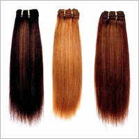 Bleached Human Hair - Color: Black And Brown