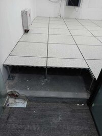 Unitile Raised Flooring - Aluminum Alloy, Square | Easy To Install, Fireproof, Low Noise Emission, Smooth Surface