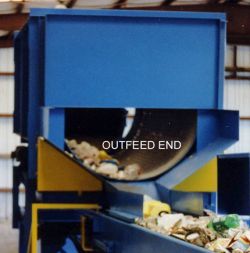 Three Stage Trommel Screen