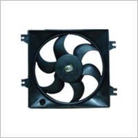 Radiator Fan Assembly - Metal & Plastic, 12x12x4 Inches | 100 Cfm Airflow, 7 Durable Blades, Customizable, Efficient Cooling, Quiet Operation, Dc Motor