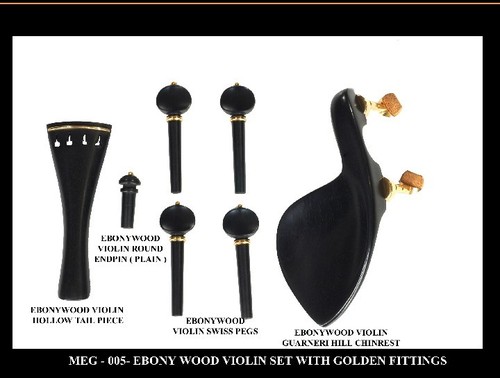 Ebony Violin Set