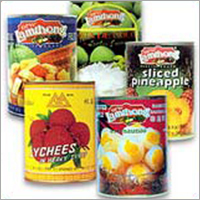 Canned Fruits and Vegetables