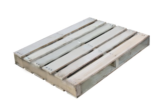 Cream Rubber Wood Pallets