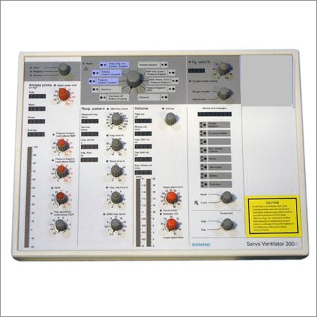 Siemens 300 Ventilator - Plastic/Metal Construction, Neonate to Adult Patient Range | Auto Mode, Versatile Ventilation Modes, Easy Operation, Dual 12V Battery Backup