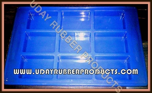 Silicone Soap Molds Rectangle Shape - 9 Bars