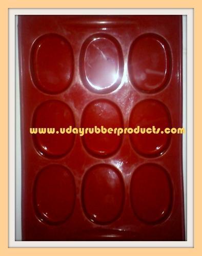 Silicon Soap Molds Oval Shape -9 bars