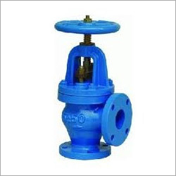 Cast Iron Angle Flanged Type Globe Valve