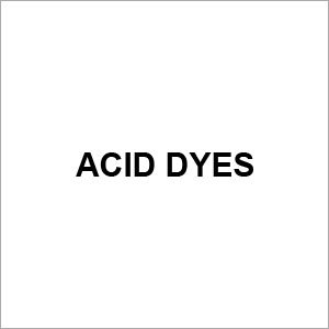 Acid Dyes