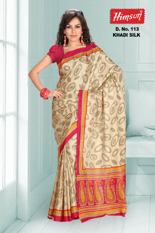 Khadi Silk Saree