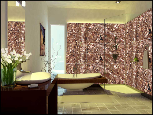 Abstract Glass Tile Design