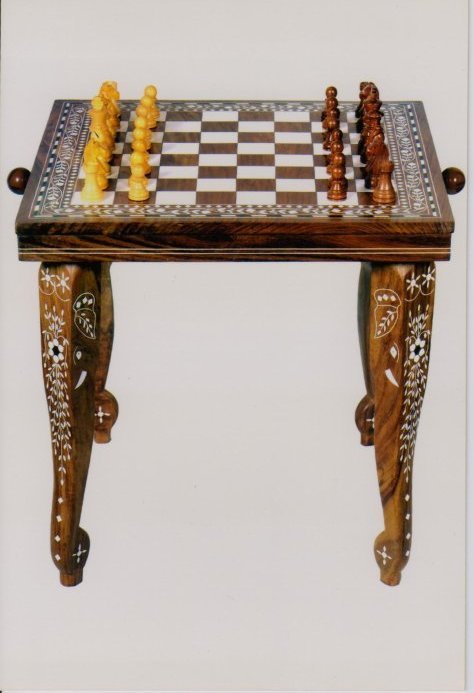 Wooden Inlaid Tables