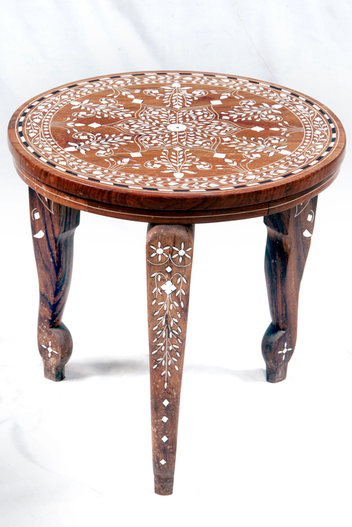 Wooden Inlaid Tables