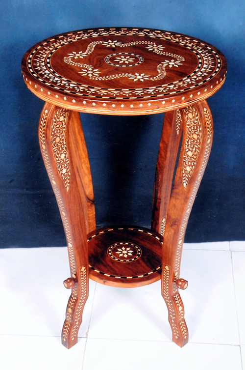 Wooden Inlaid Tables