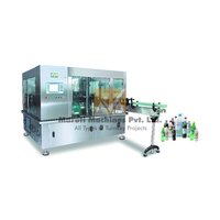 Rotary Bottle Rinsing Filling Capping Machine