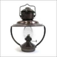 Iron Trawler Lamp / Oil Lamp Antique Finish