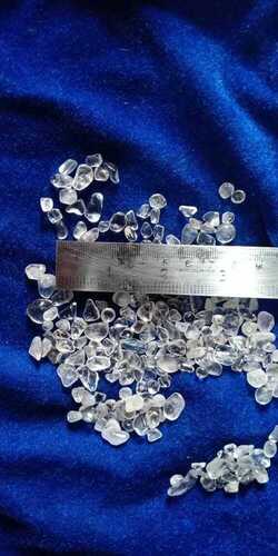 Premium Quality Dimond Glossy Supper Polished Crystal Gravels And Round Polished Chips Tumbles Stone Crystal Balla Price Per Ton Cut-To-Size