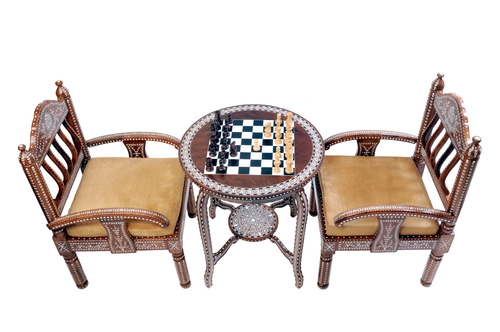 Inliad Chess Table Folding