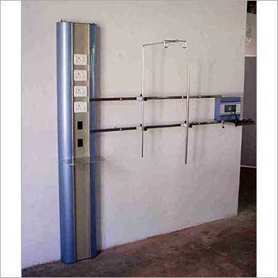 Blue Vertical Panel